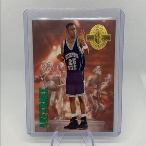 Anfernee Penny Hardaway Rookie Card Memphis State Orlando Magic NBA HOF Perfect!